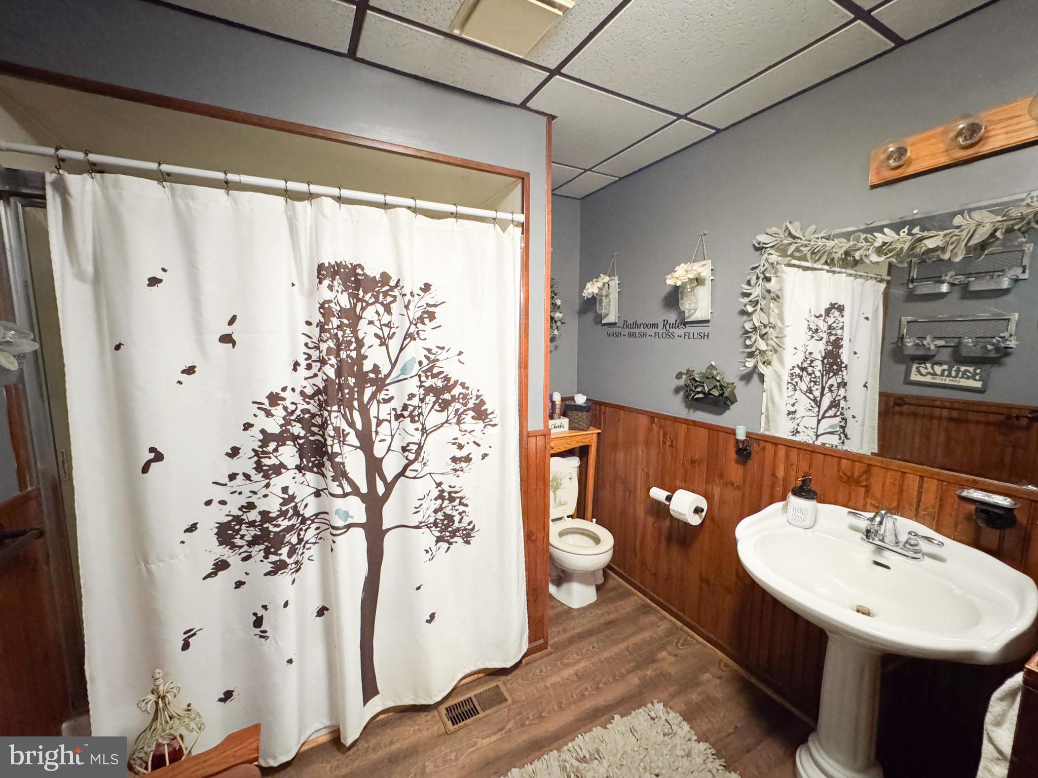 12522 Bakers Hollow Road Hesston, PA 16647 - Photo 16 of 72 a bathroom with a sink toilet and shower