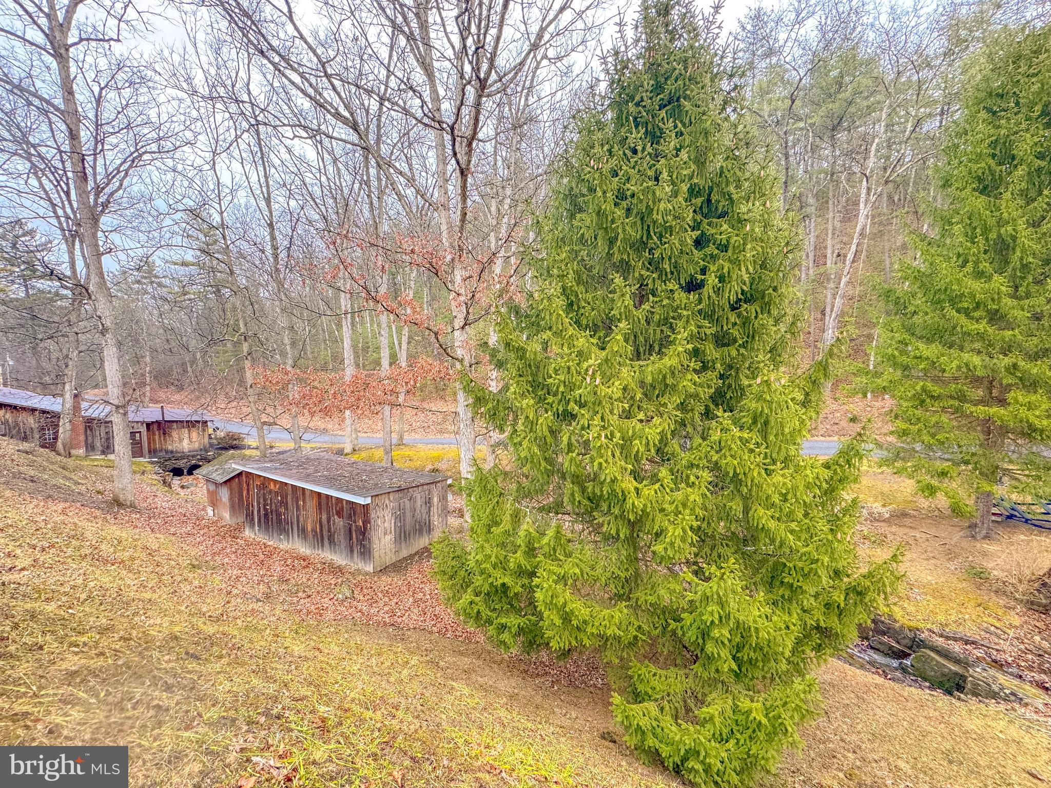 12522 Bakers Hollow Road Hesston, PA 16647 - Photo 72 of 72 a view of a house with a yard and sitting area