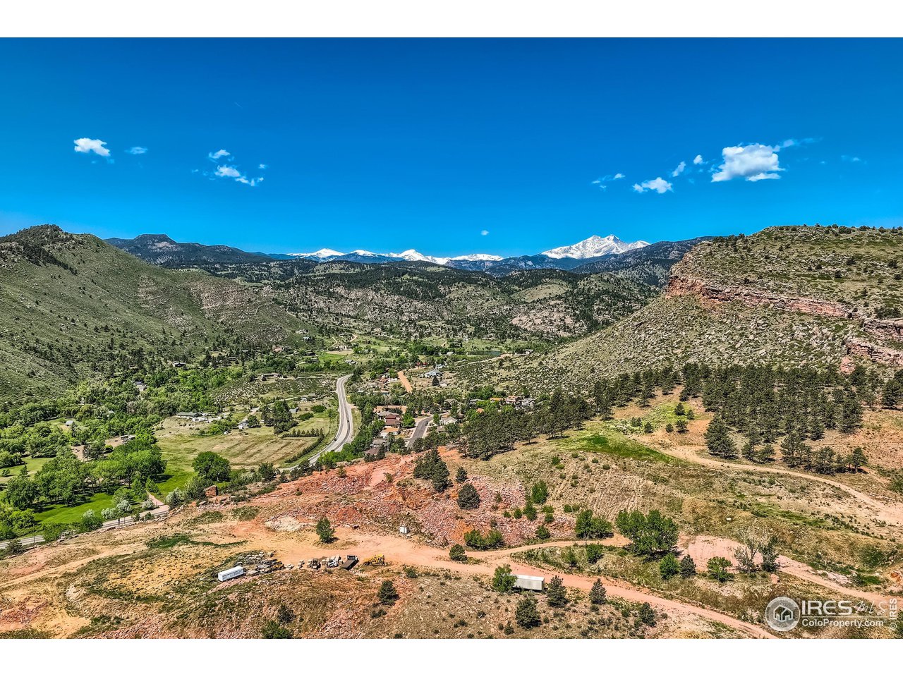 365 Vasquez Court Lyons, CO 80540 - Photo 33 of 40 a view of a sunset