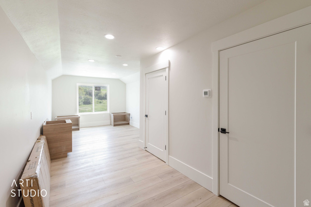 1188 South Old Trappers Loop Road Huntsville, UT 84317 - Photo 61 of 92 Spacious room featuring light wood-finish flooring, recessed lighting, and a window providing natural illumination