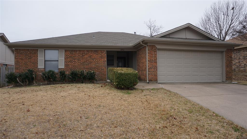 6412 Fairview Drive Watauga, TX 76148 - Photo 14 of 14 a front view of a house with garden