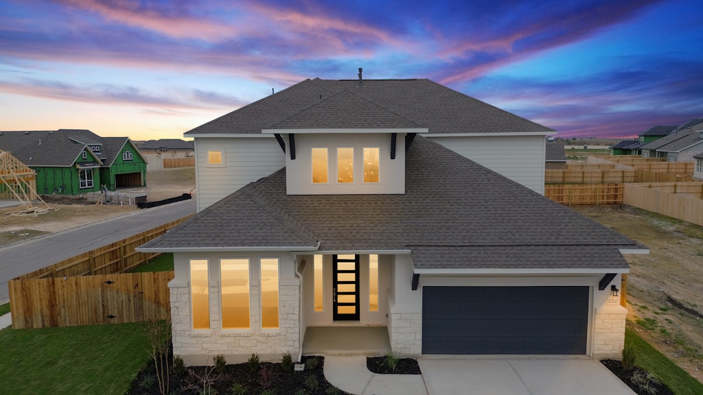 17320 Graces Path Pflugerville, TX 78660 - Photo 1 of 1 a front view of a house with yard