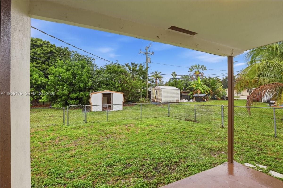 6111 Southwest 39th Court, Unit 2 Davie, FL 33314 - Photo 18 of 18 Covered Terrace