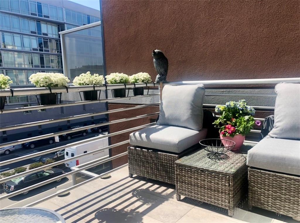 2784 East 12th Street, Unit 3 Brooklyn, NY 11235 - Photo 3 of 6 a outdoor space with lots of potted plants