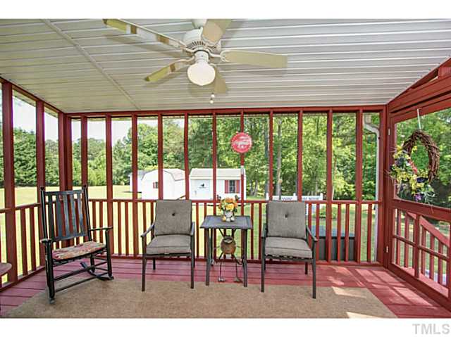 6637 Ten-Ten Road Apex, NC 27539 - Photo 19 of 25 Now this is a grand Screened In Porch!