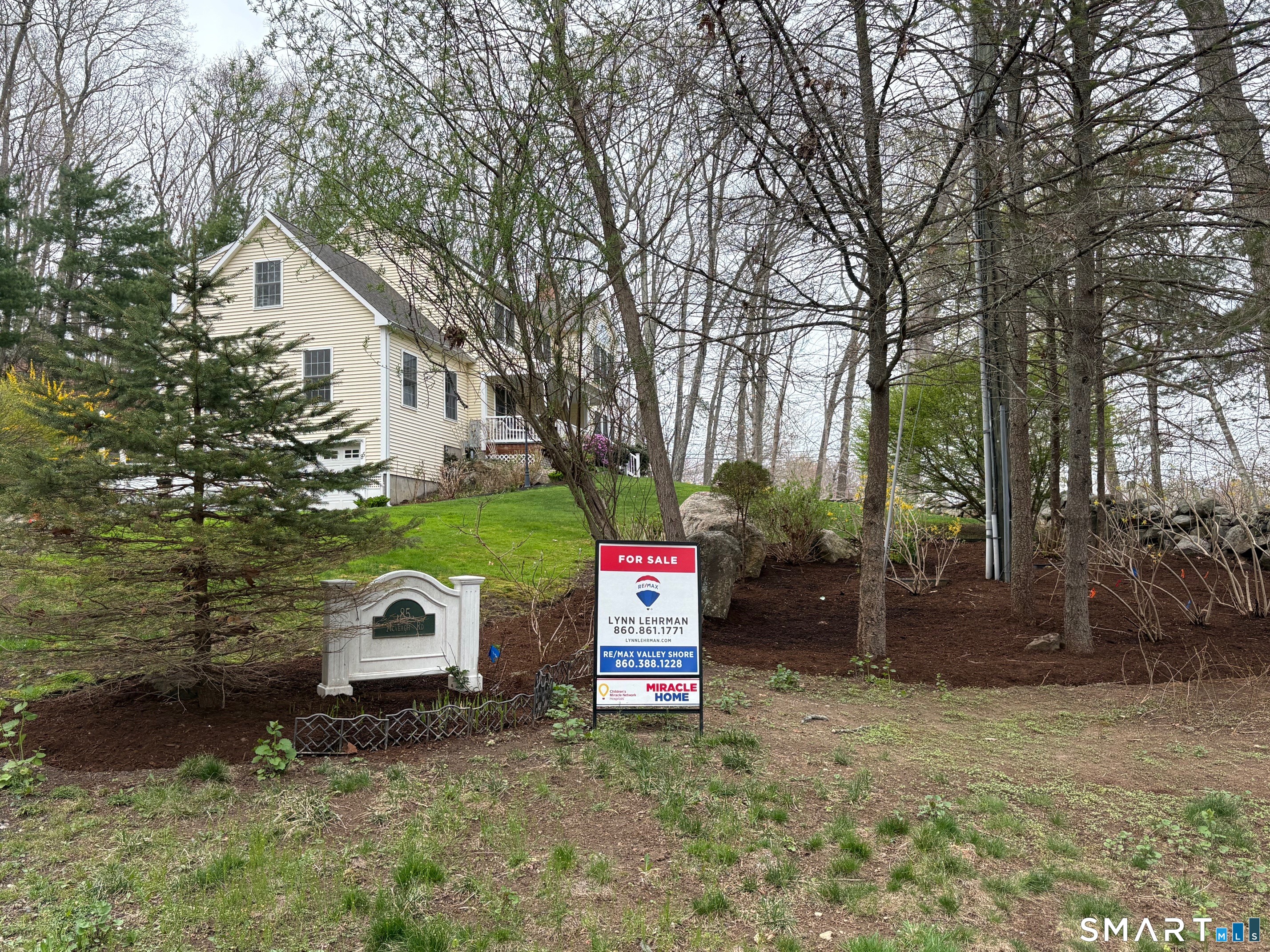 85 McVeagh Road Westbrook, CT 06498 - Photo 2 of 40 Privately sited on an acre lot featuring pretty garden areas . . .