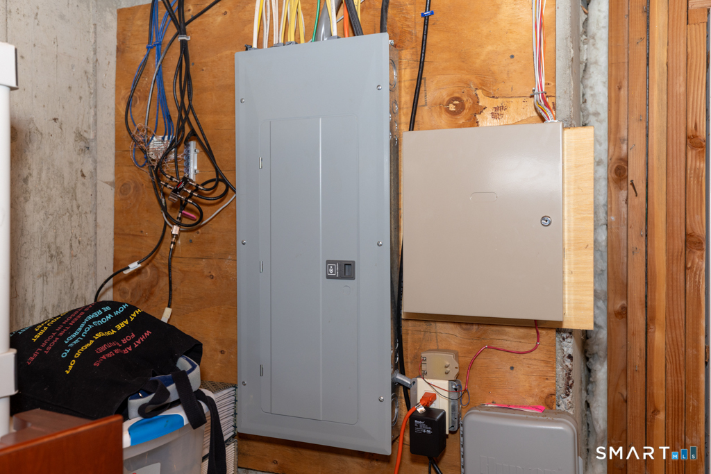 85 McVeagh Road Westbrook, CT 06498 - Photo 36 of 39 a view of an entryway with wooden wall