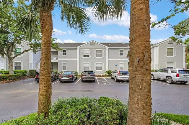 front view of a house with a patio