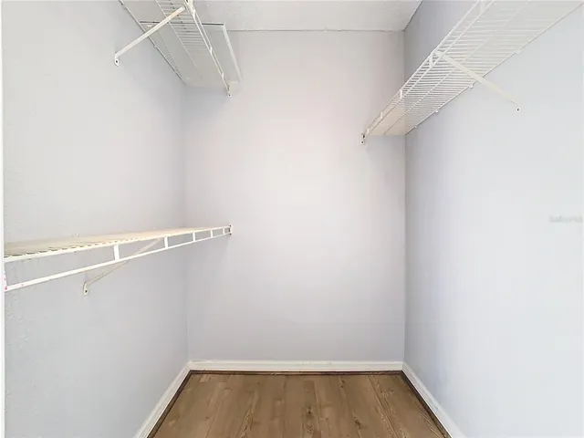 a view of walk in closet