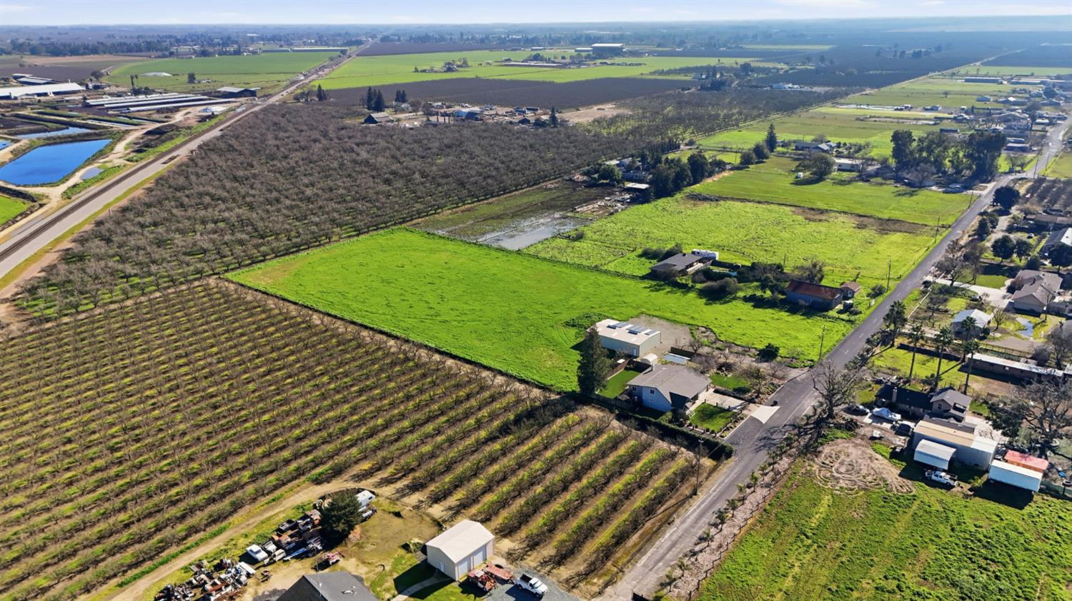 16166 Lawrence Road Escalon, CA 95320 - Photo 53 of 56 an aerial view of a city