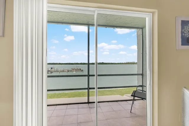 a view of a room with window