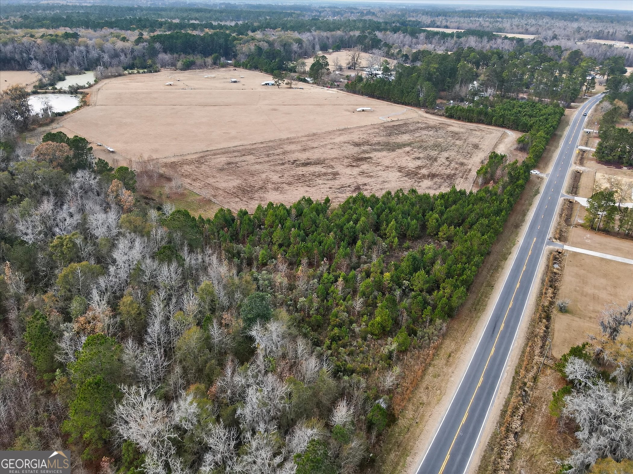 Lot 5 McCall Road Rincon, GA 31326 - Photo 6 of 9 a view of a backyard of the house
