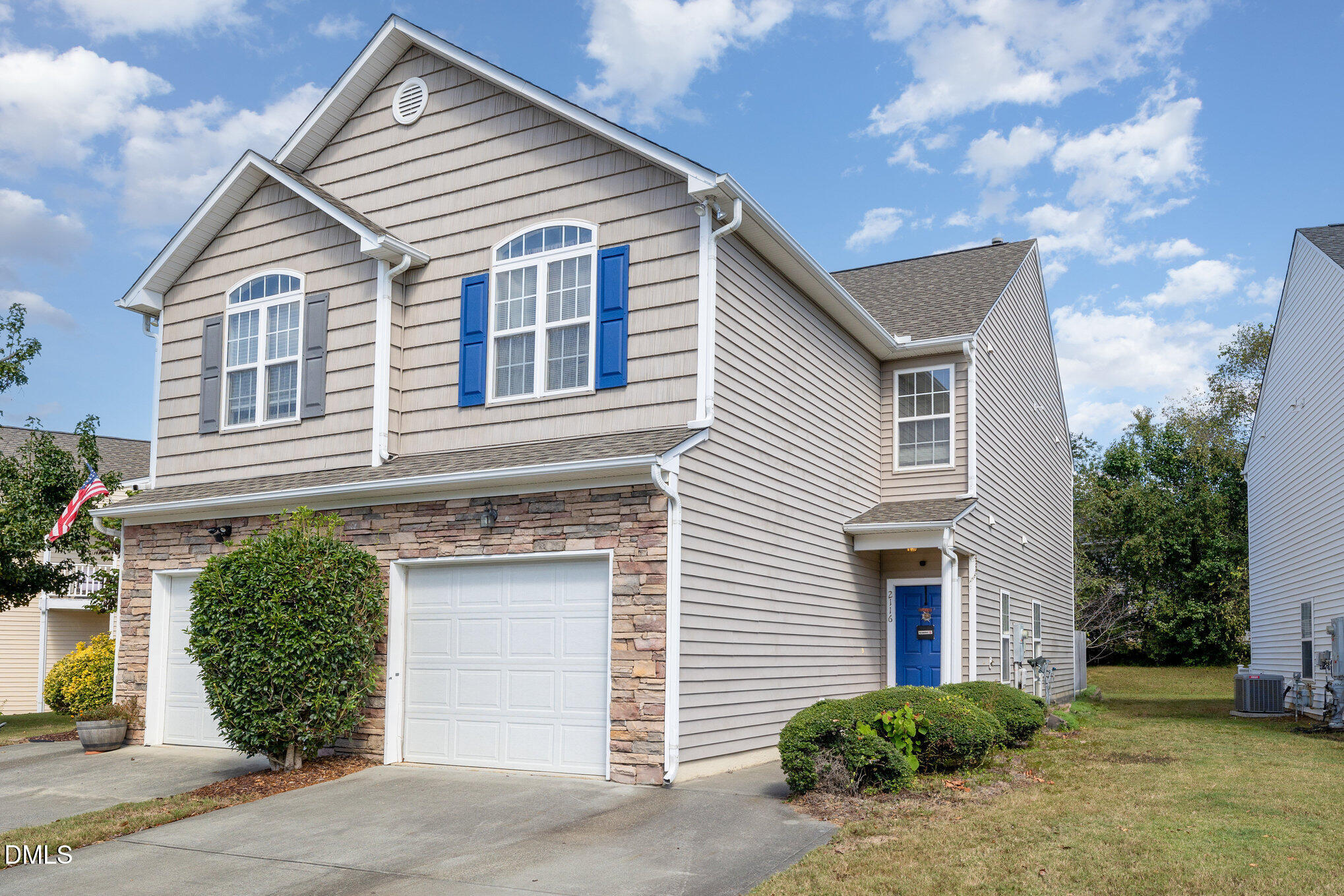2116 Metacomet Way Raleigh, NC 27604 - Photo 2 of 24 a view of a house with a yard and plants
