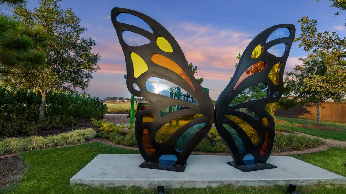 14380 Oceanblue Way Splendora, TX 77372 - Photo 22 of 24 a view of multi story residential apartment building with a yard