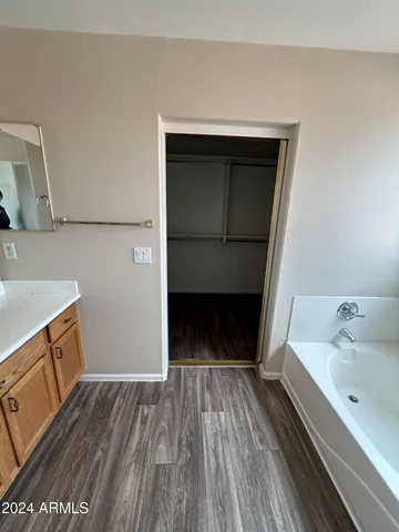 a bathroom with a sink and a shower