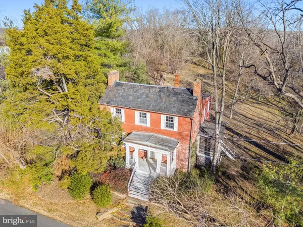 a view of a yard with trees