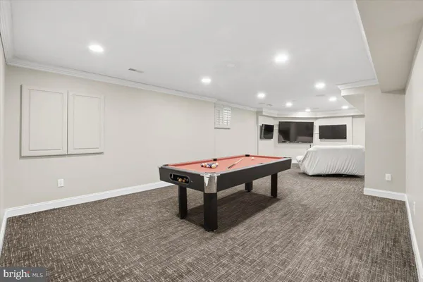 a view of empty space with trees