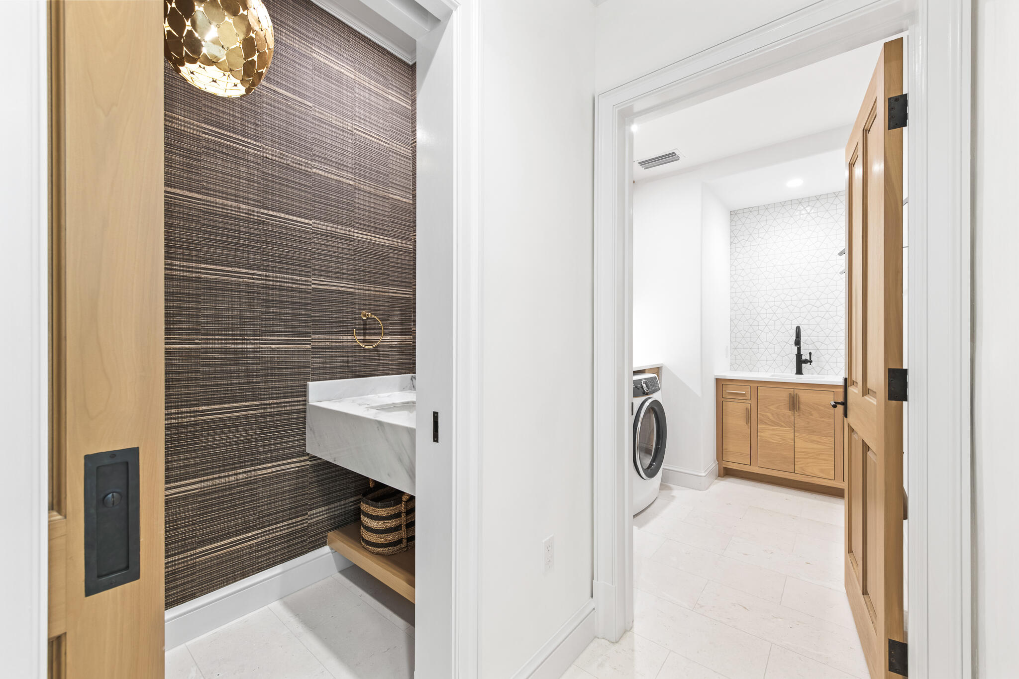 16 Smugglers Alley Inlet Beach, Unit BB6 Inlet Beach, FL 32461 - Photo 26 of 57 a bathroom with a sink and a mirror