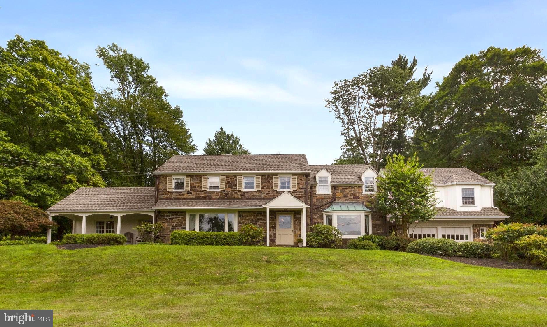 2161 Paper Mill Road Huntingdon Valley, PA 19006 - Photo 2 of 56 Exterior Front From Paper Mill