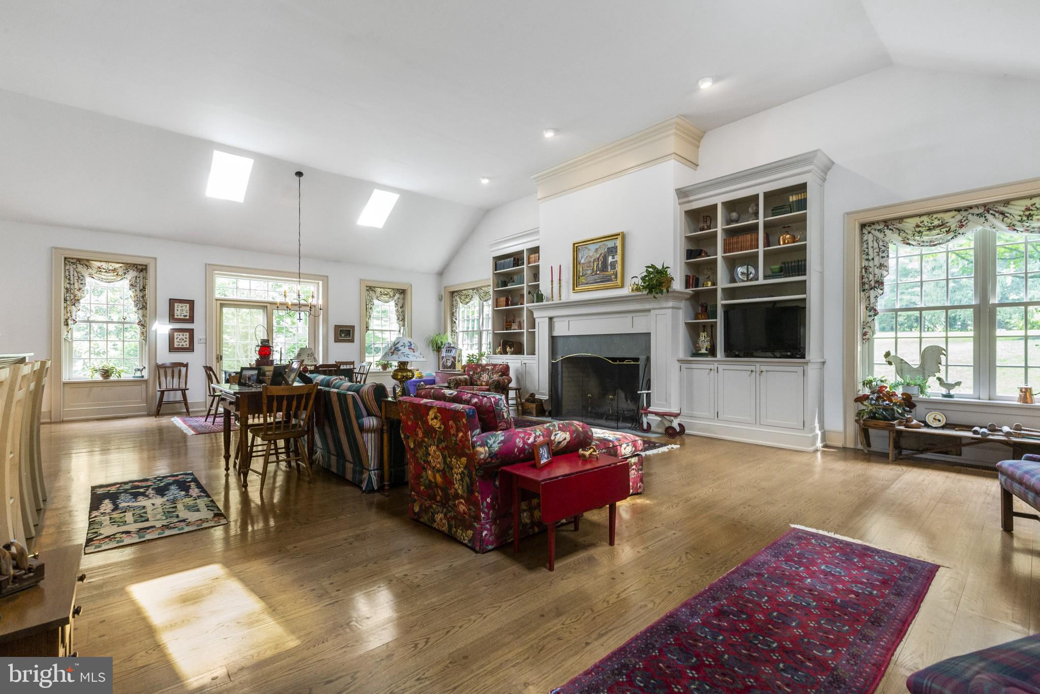 2161 Paper Mill Road Huntingdon Valley, PA 19006 - Photo 22 of 56 Built ins & Fireplace in Great Room