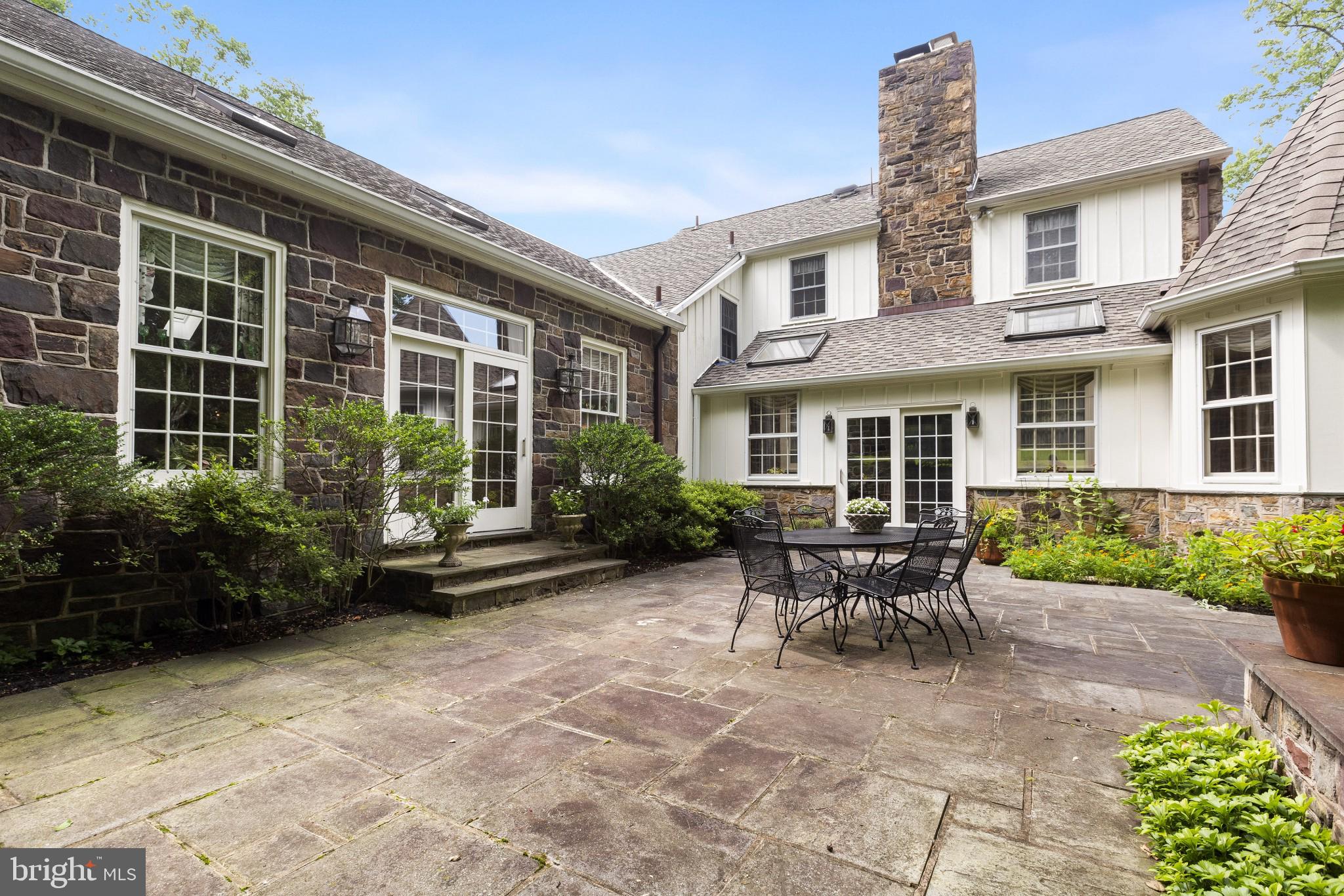 2161 Paper Mill Road Huntingdon Valley, PA 19006 - Photo 44 of 56 Patio through French Doors
