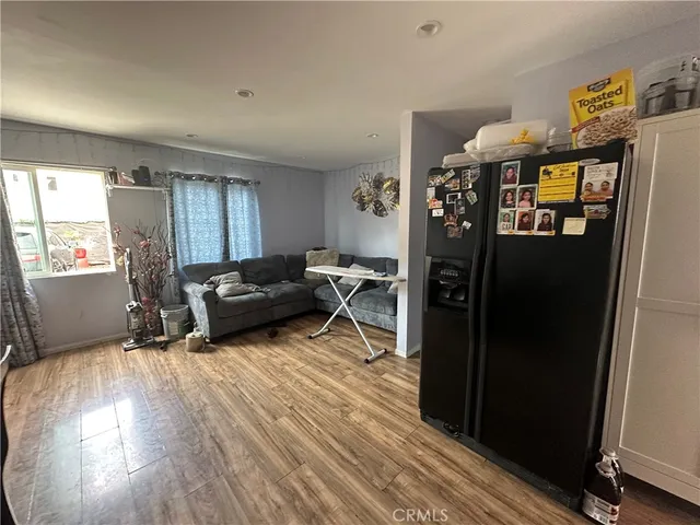 a bed room with a bed and a computer