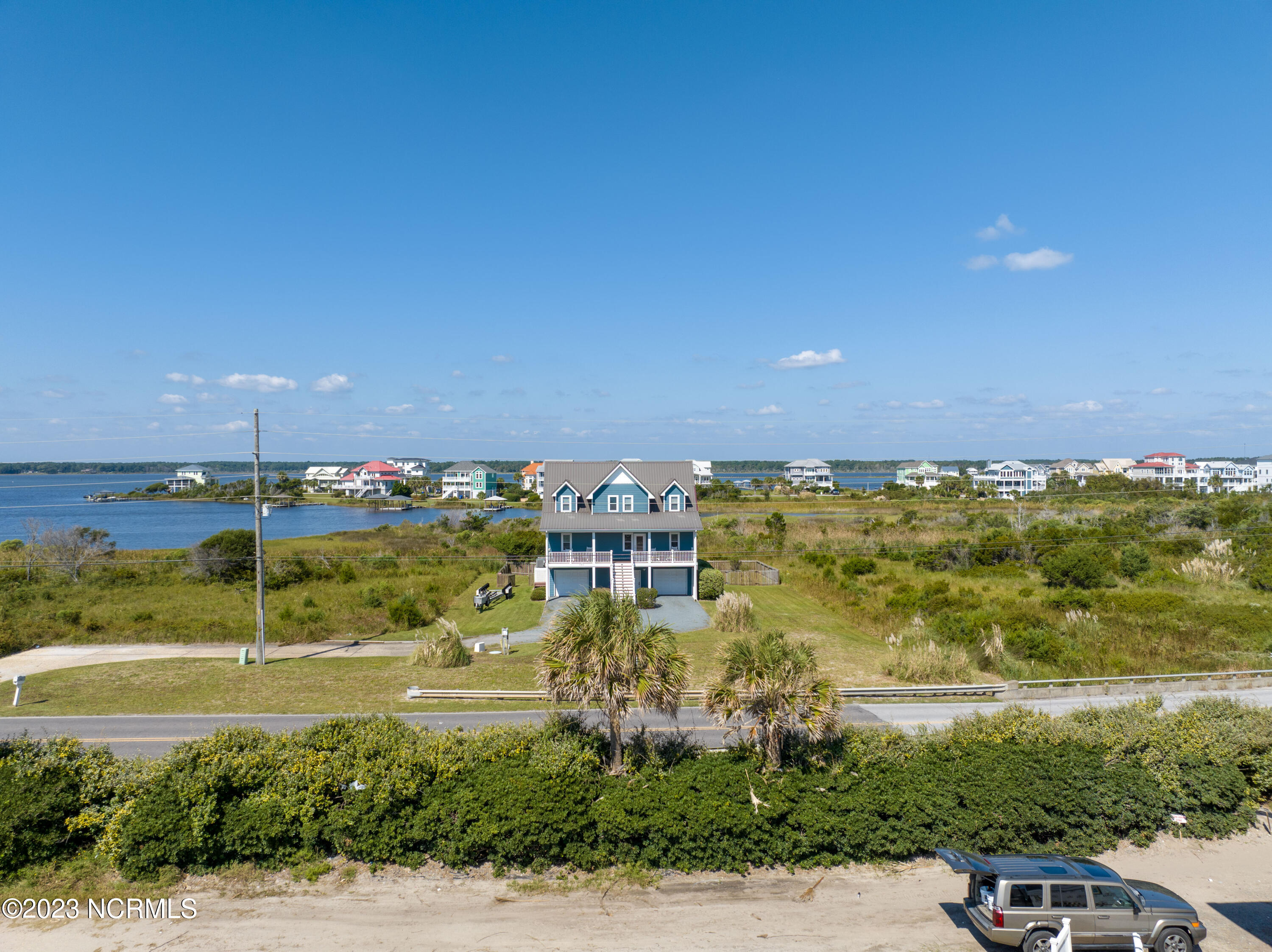 Lot 3 New River Inlet Road North Topsail Beach, NC 28460 - Photo 5 of 12 Emerald Dunes Lot 3 - Aerial_4