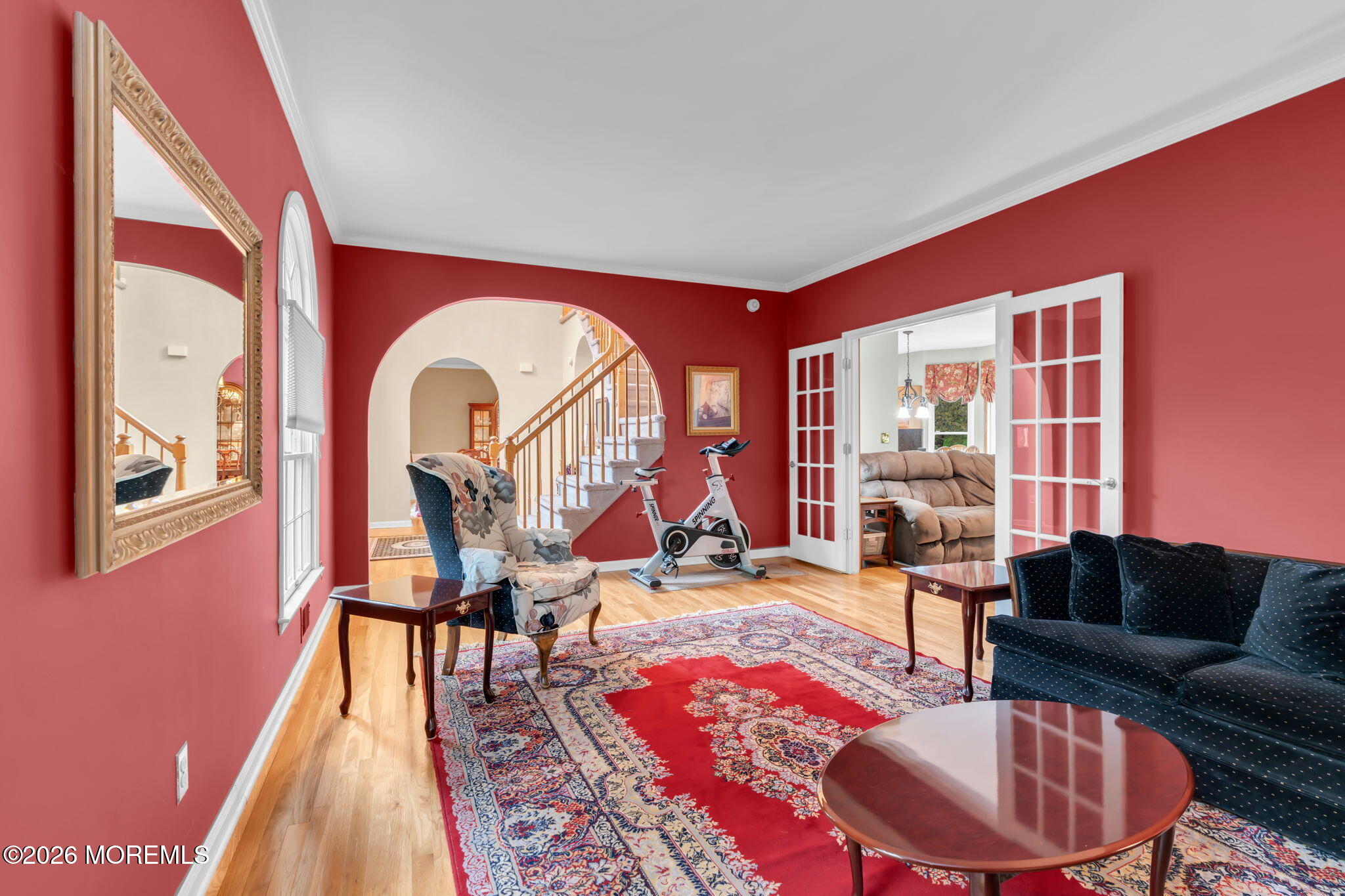 4 Quaker Hill Road Jackson, NJ 08527 - Photo 13 of 70 a living room with furniture a rug and wooden floor