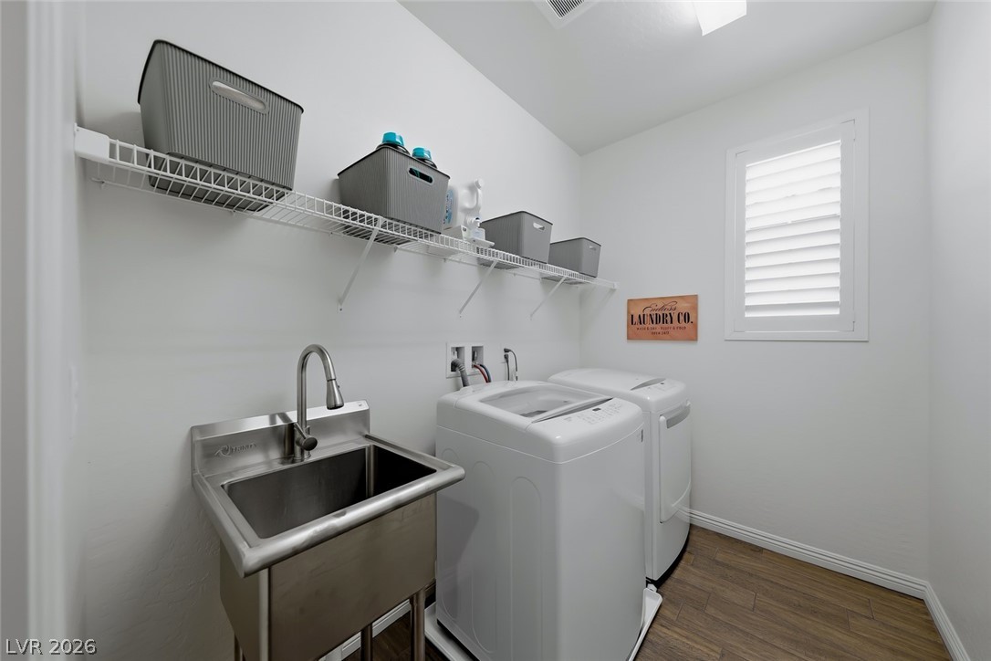 2922 Ventana Ridge Avenue Henderson, NV 89044 - Photo 36 of 57 Separate Laundry Room. Washer and Dryer are included.