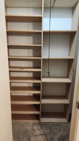 a view of a field with an outdoor space