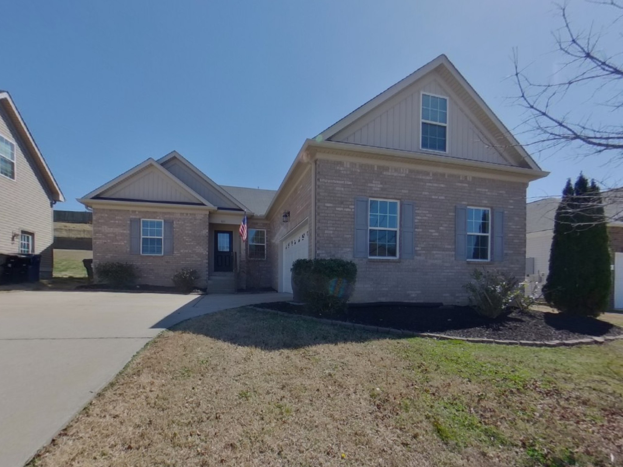611 Prominence Road Columbia, TN 38401 - Photo 1 of 16 a front view of a house with a yard