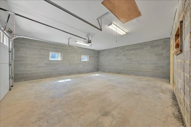 a view of a empty room