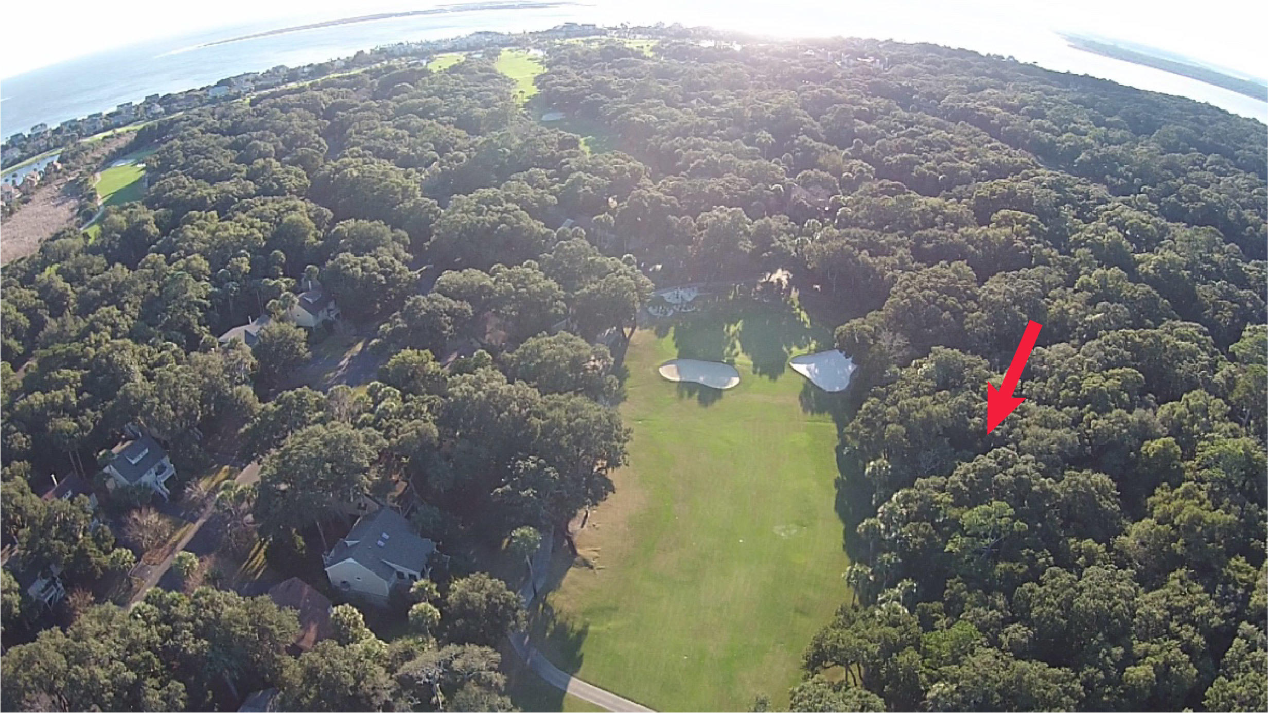 2591 High Hammock Road Seabrook Island, SC 29455 - Photo 3 of 9 2591HighHamm_Drone3_Arrow_MLS-01