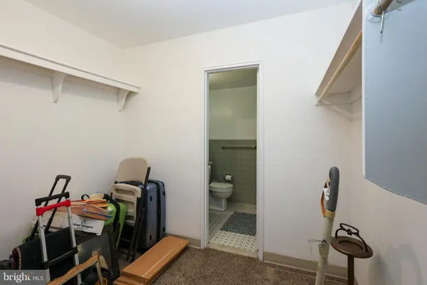 a view of storage and utility room