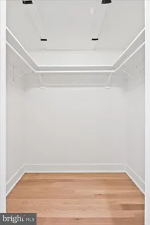 a view of a room with an empty space
