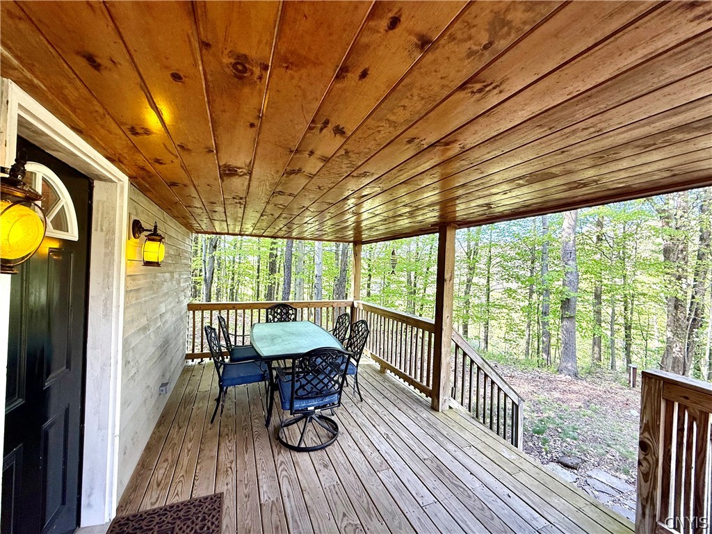 241 Jerry Look Road Orwell, NY 13144 - Photo 22 of 39 front deck , great views and great entertaining