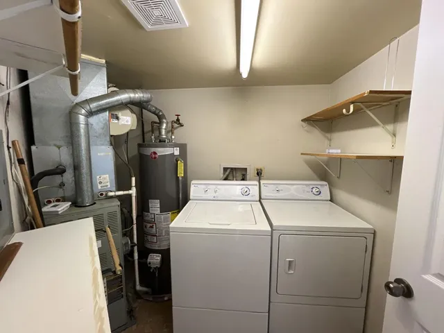 a view of stairs and an empty room