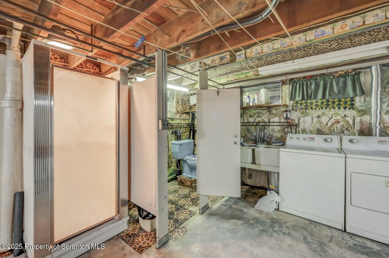 216 North Abington Road Clarks Green, PA 18411 - Photo 59 of 71 a view of storage and utility room