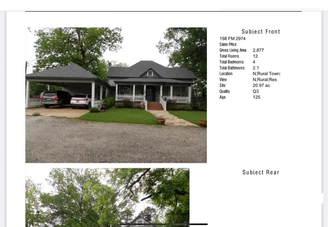 a view of a garden and lake