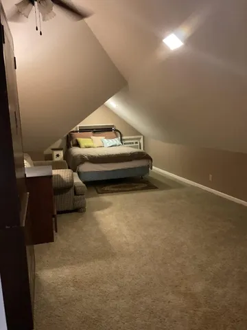a view of hallway with washer and dryer