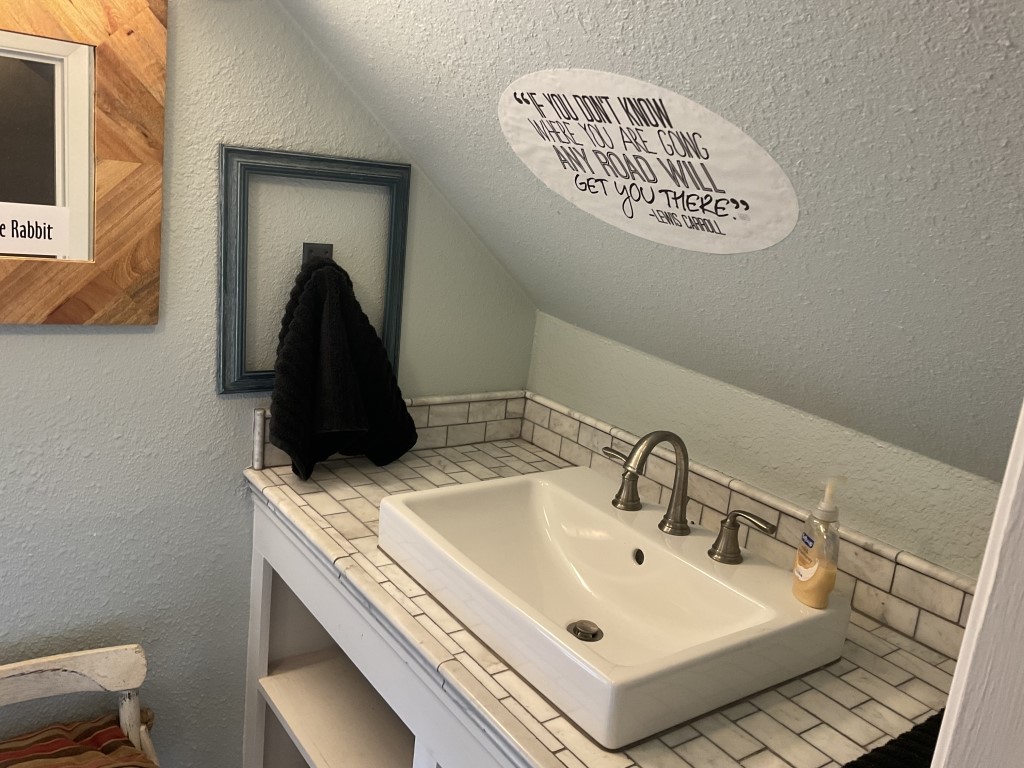 198 Fm 2974 Rd Center Center, TX 75935 - Photo 49 of 50 a bathroom with a sink and a mirror