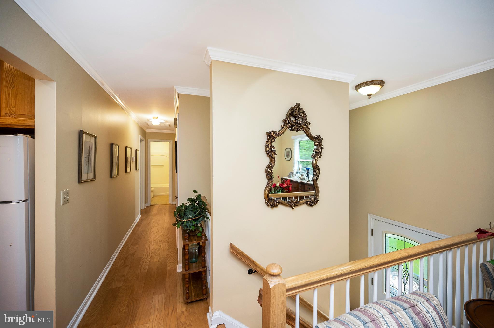 14 Apache Terrace Fredericksburg, VA 22401 - Photo 12 of 38 a view of a hallway with workspace