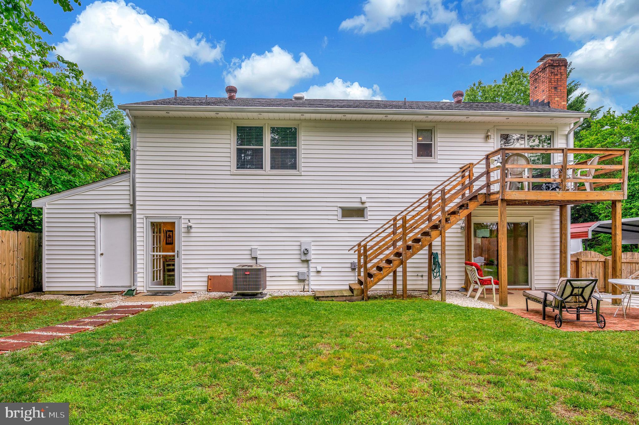 14 Apache Terrace Fredericksburg, VA 22401 - Photo 31 of 38 a view of a house with a yard and plants