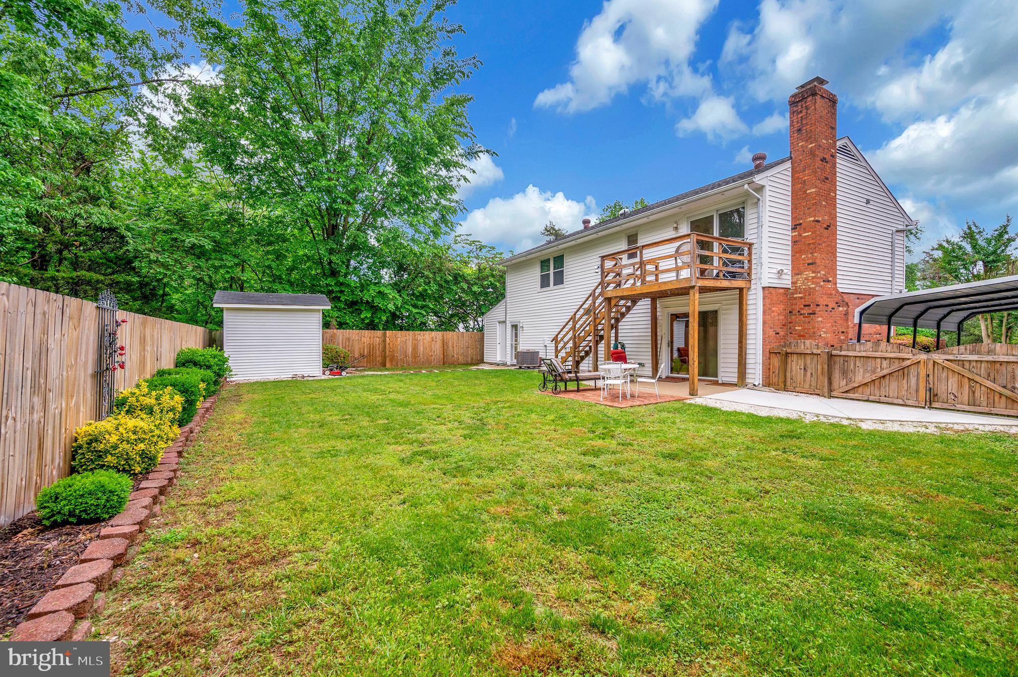 14 Apache Terrace Fredericksburg, VA 22401 - Photo 32 of 38 a view of a house with backyard and a tree