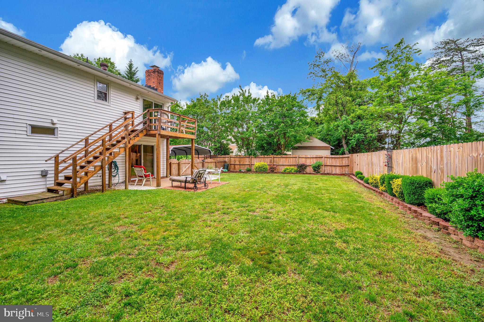 14 Apache Terrace Fredericksburg, VA 22401 - Photo 33 of 38 a view of a house with backyard and sitting area