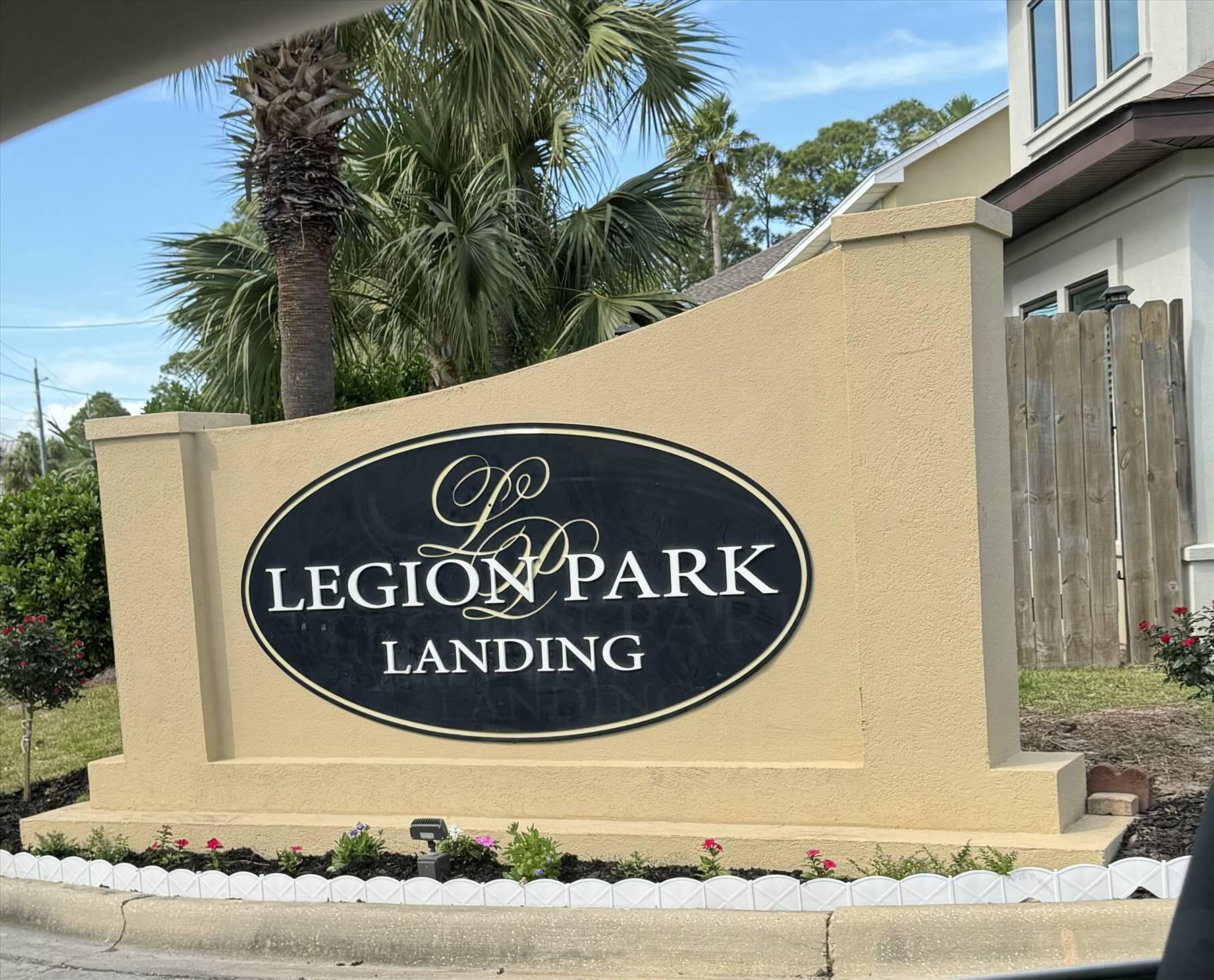 Lot 27 Legion Park Loop Miramar Beach, FL 32550 - Photo 1 of 5 a sign that is on the side of a building