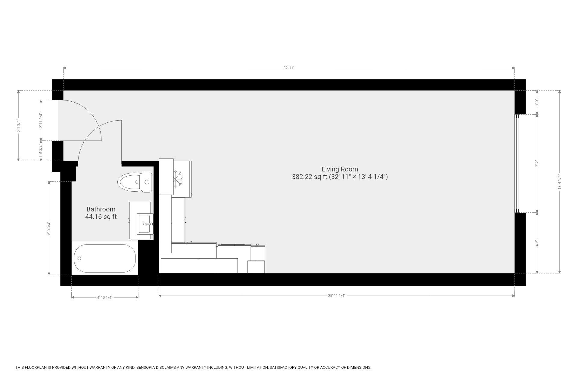 1143 Dekalb Avenue, Unit 4G Brooklyn, NY 11221 - Photo 7 of 7 a picture of a floor plan