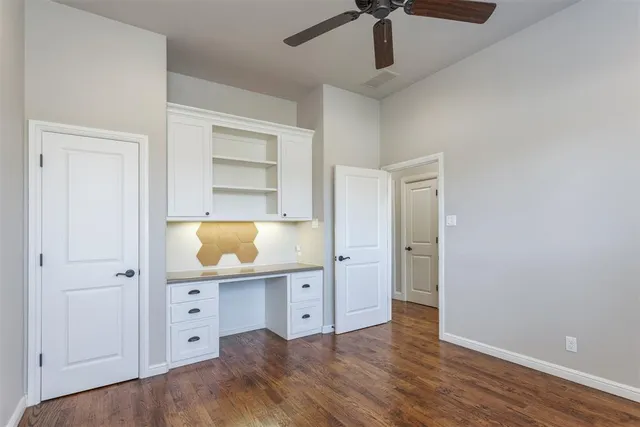 wooden floor in an empty room