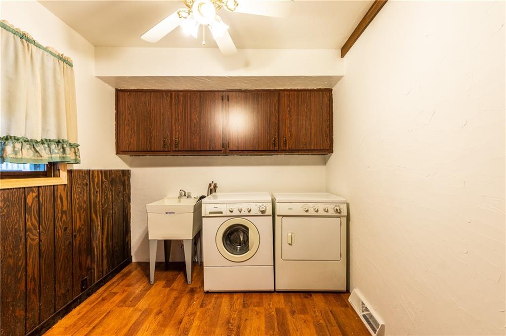 3260 Millers Run Road Cecil, PA 15321 - Photo 10 of 22 a utility room with dryer and washer