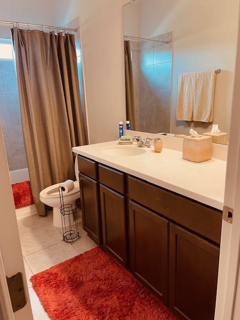 1925 Waterfall Avenue Leander, TX 78641 - Photo 14 of 17 a bathroom with a sink and a mirror